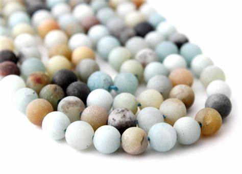 8mm Brindle Agate Stone Beads | Hackberry Creek